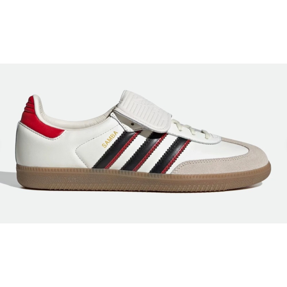 Adidas Samba LT Men's Size 5 White Black Better Scarlet JQ5124 NEW
